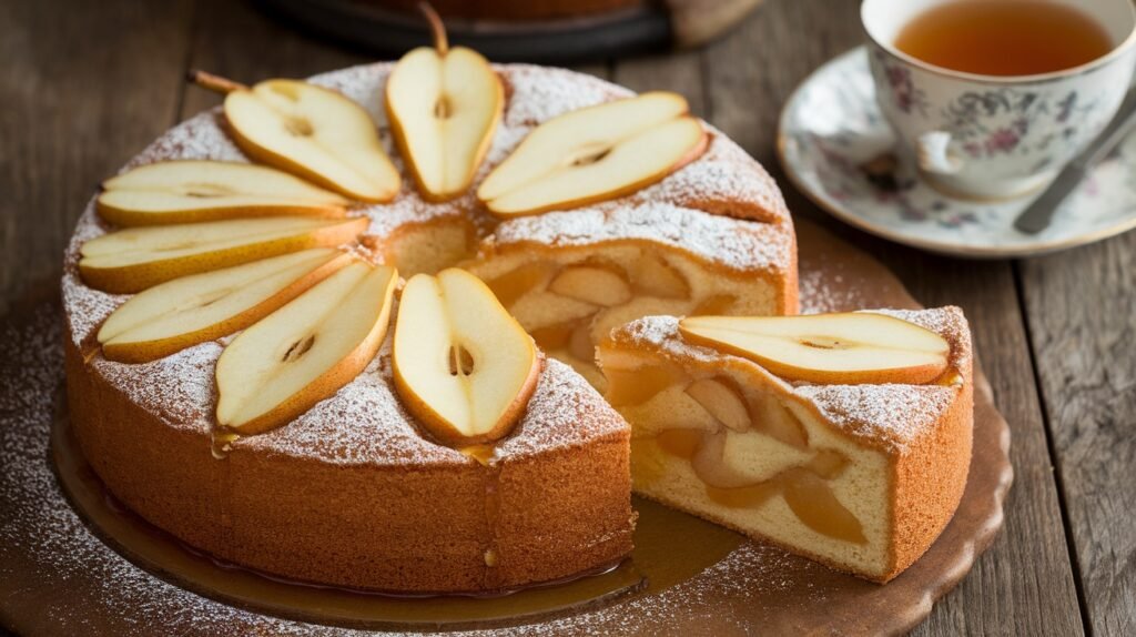 Honey Pear Cake