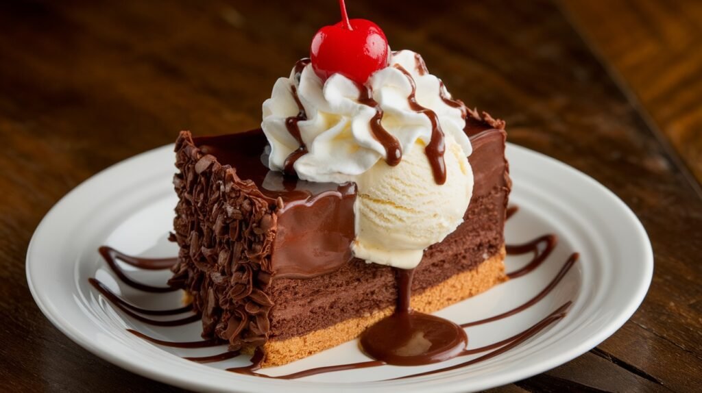 Hot Fudge Sundae Cake
