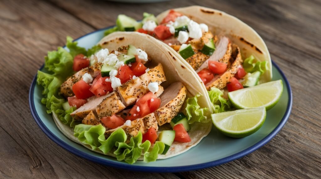 Zesty Lemon Poppyseed Tacos