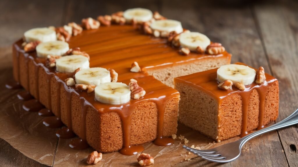 Maple Banana Sheet Cake