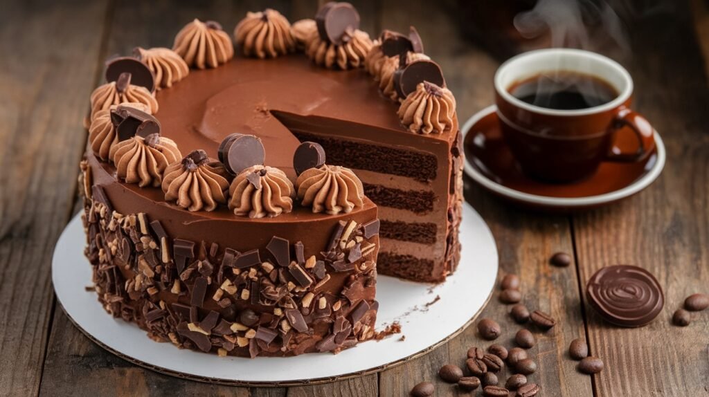 Mocha Fudge Cake