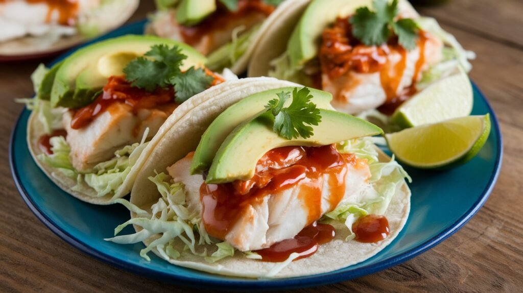 Sweet Chipotle Fish Tacos