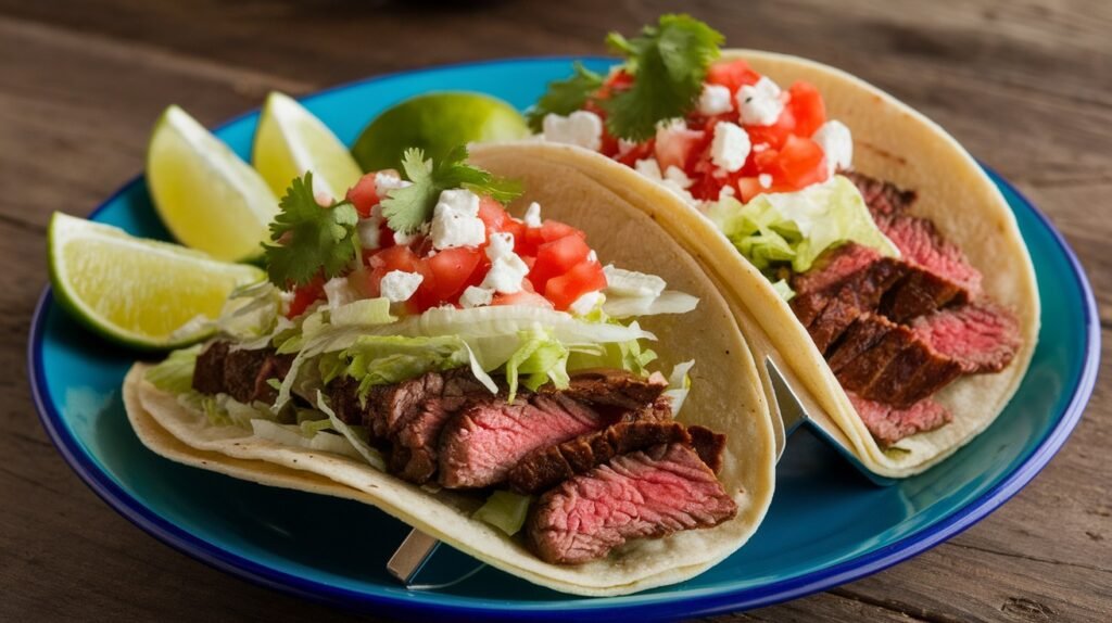 Balsamic Glazed Steak Tacos