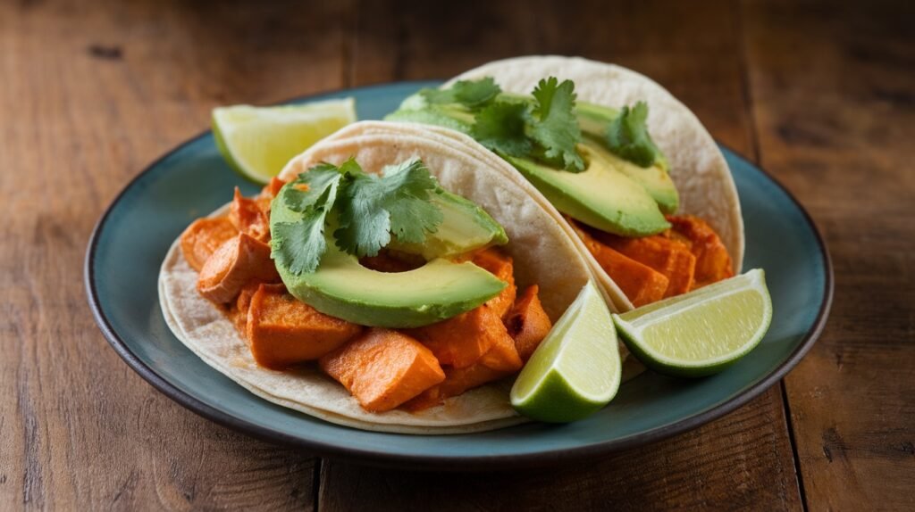 Curry Sweet Potato Tacos