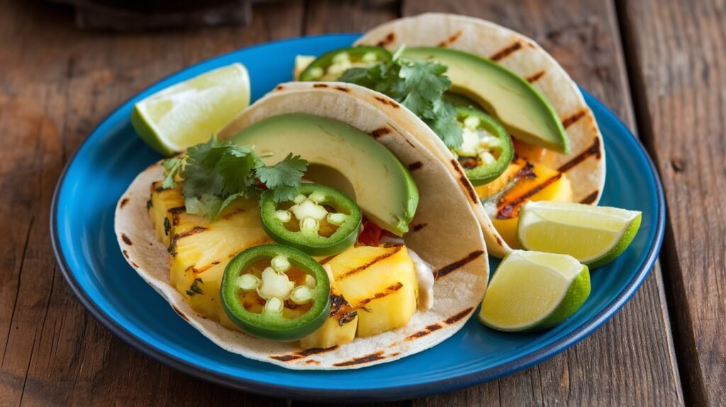 Grilled Jalapeño Pineapple Tacos