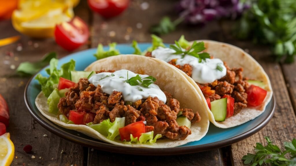 Mediterranean Lamb Tacos