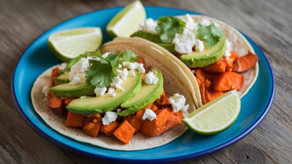 Maple Chipotle Sweet Potato Tacos