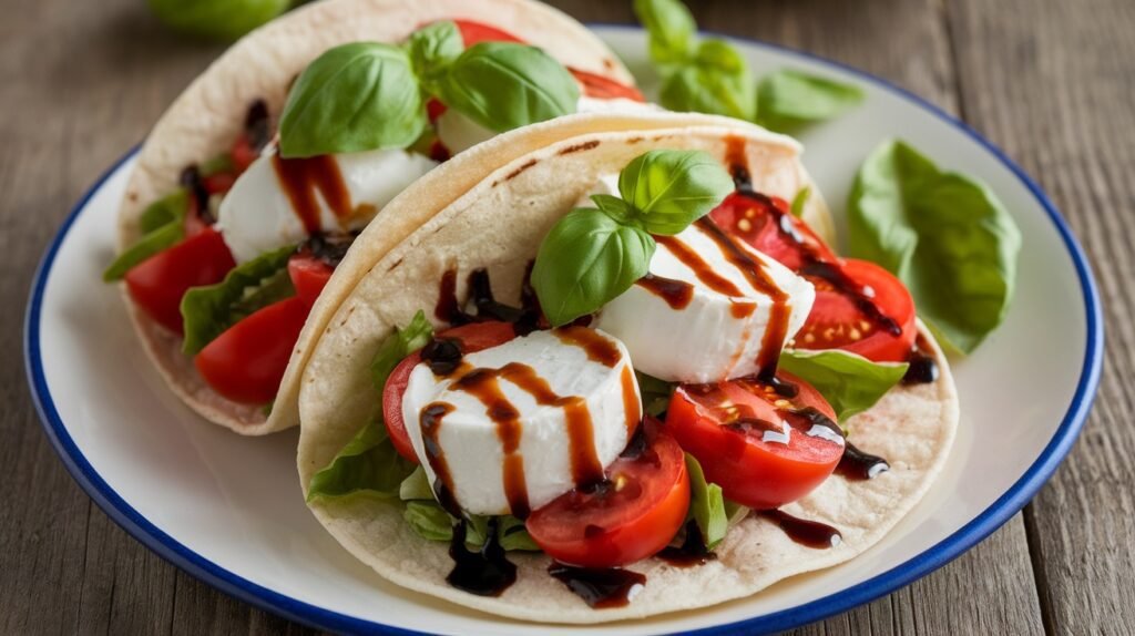 Caprese Salad Tacos