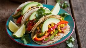 Cilantro Lime Veggie Tacos