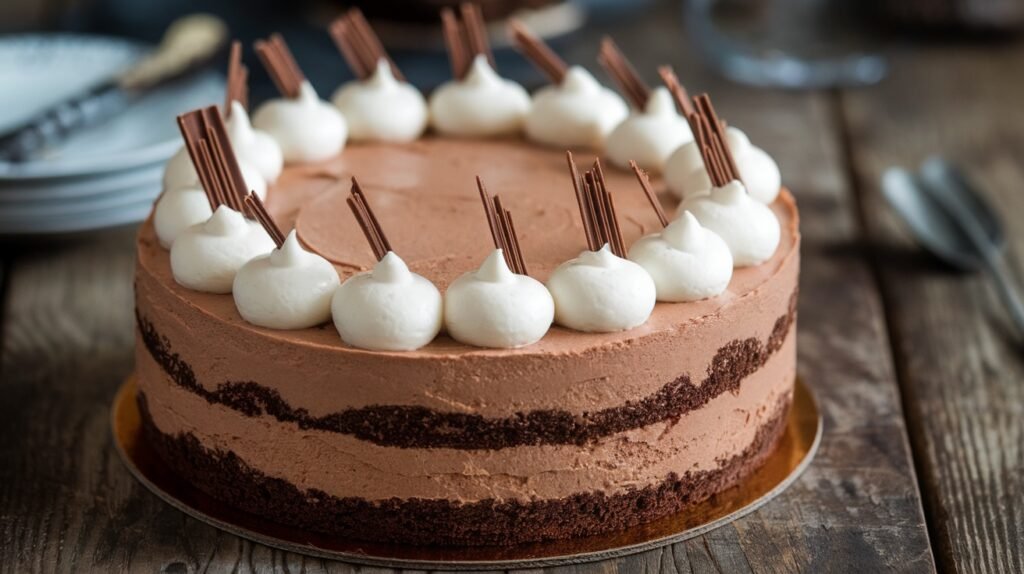 Brownie Mousse Cake