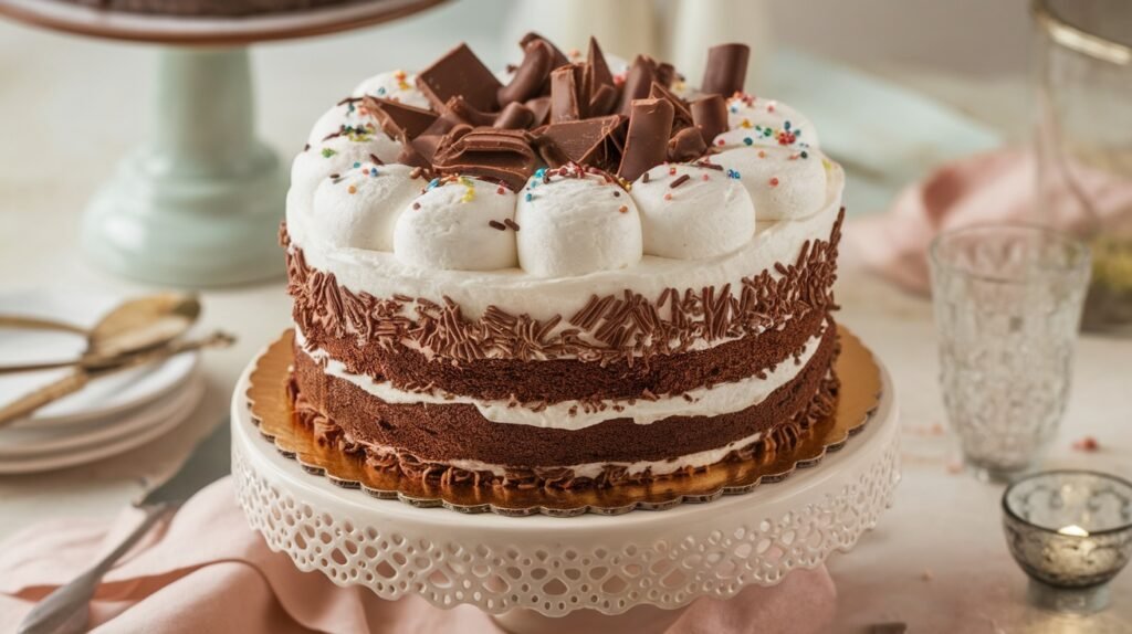 Chocolate Marshmallow Cake