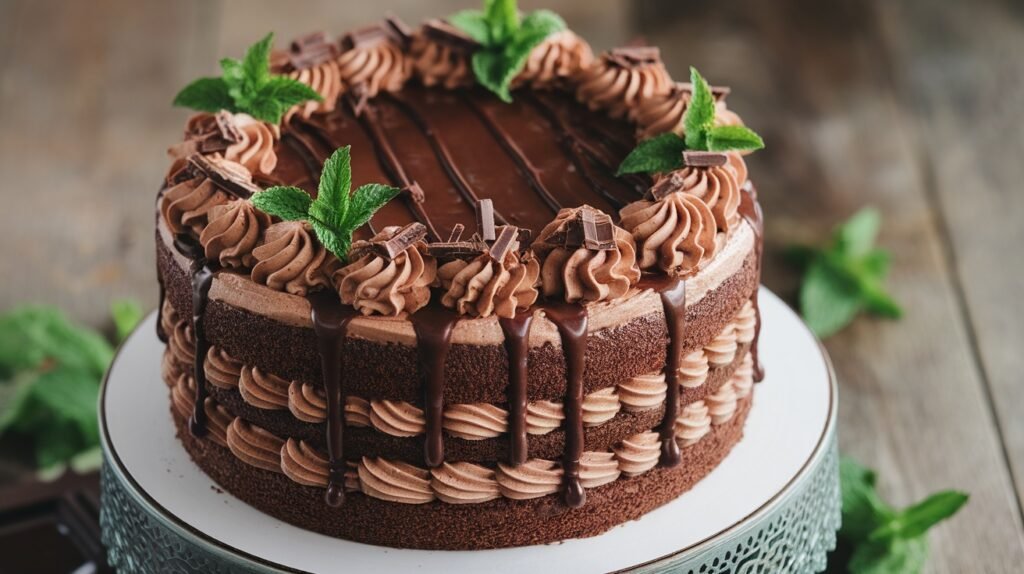 Chocolate Mint Cake