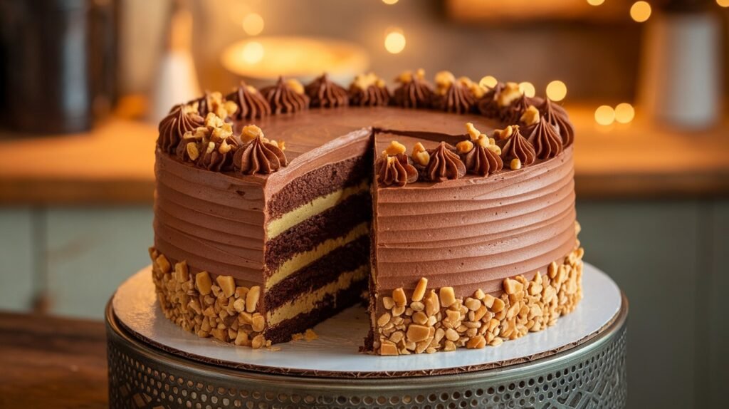 Chocolate Toffee Cake