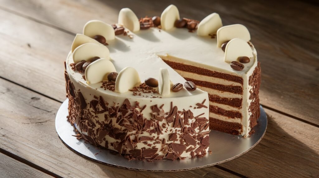 White Chocolate Mocha Cake