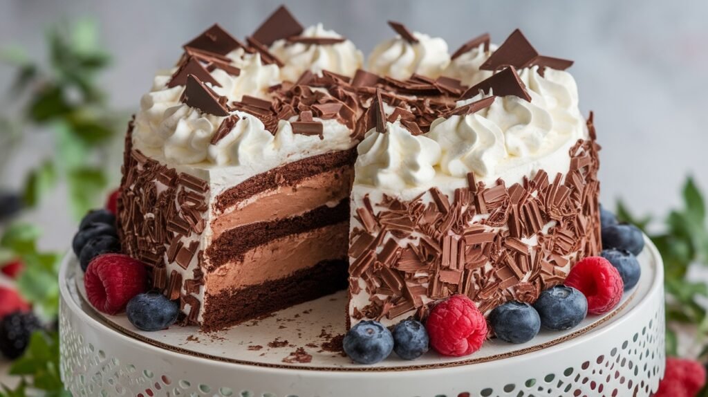 Chocolate Cream Pie Cake