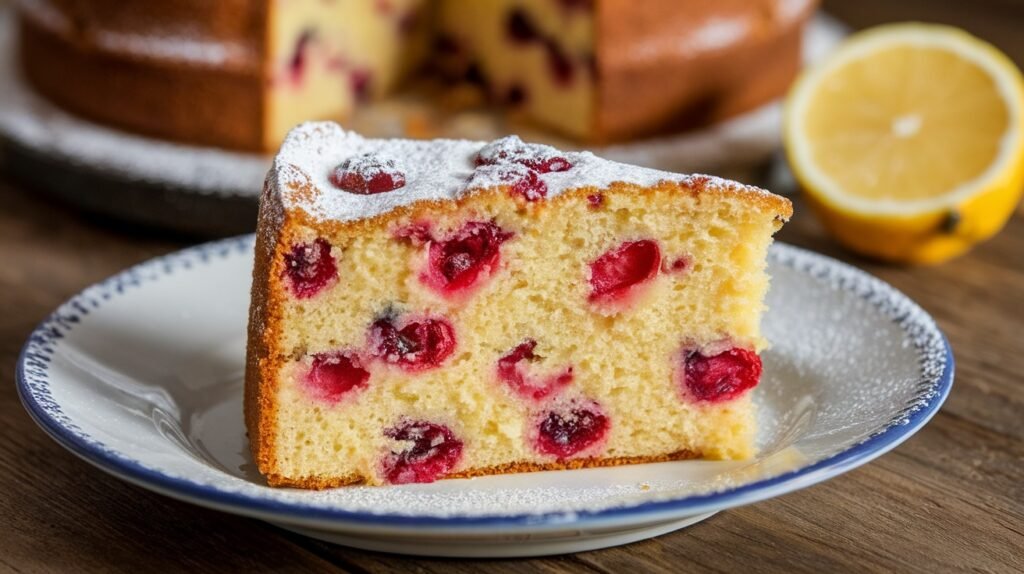 Lemon Cranberry Cake