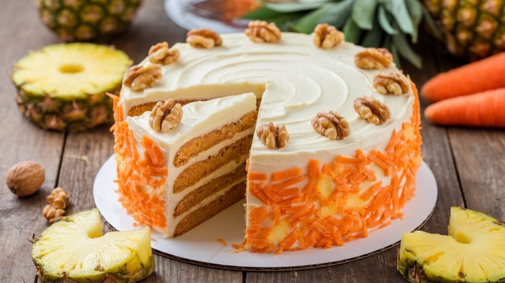 Pineapple Carrot Cake