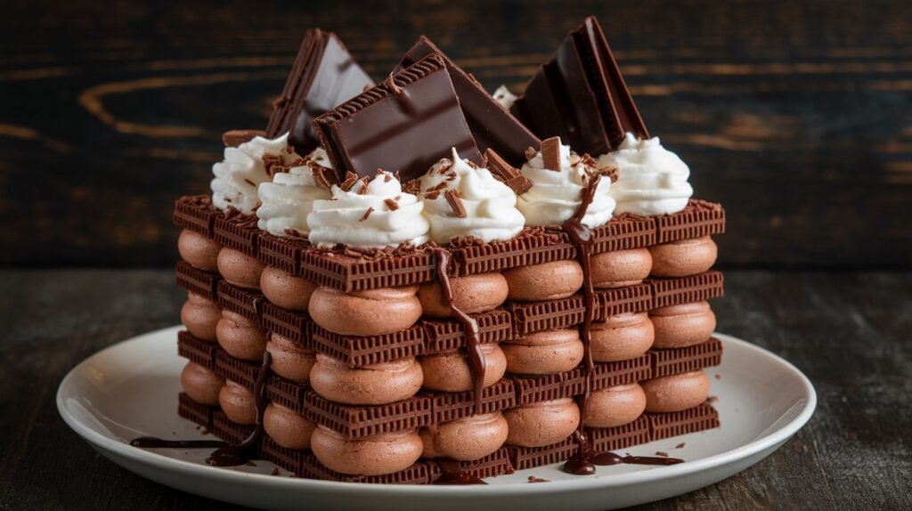 Triple Chocolate Icebox Cake