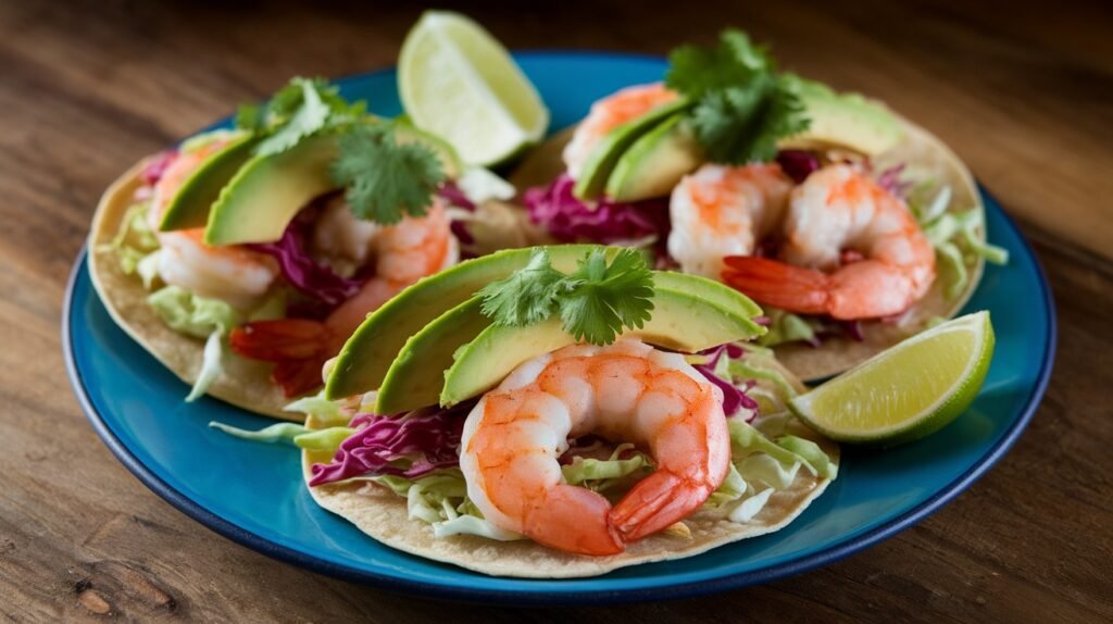 Garlic Herb Shrimp Tacos