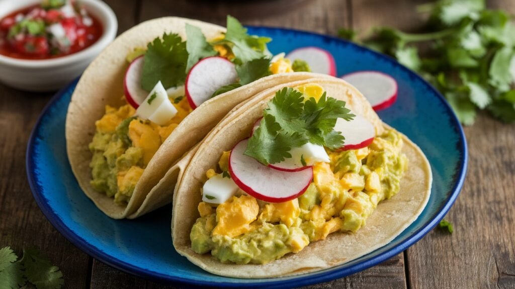 Avocado Egg Salad Tacos