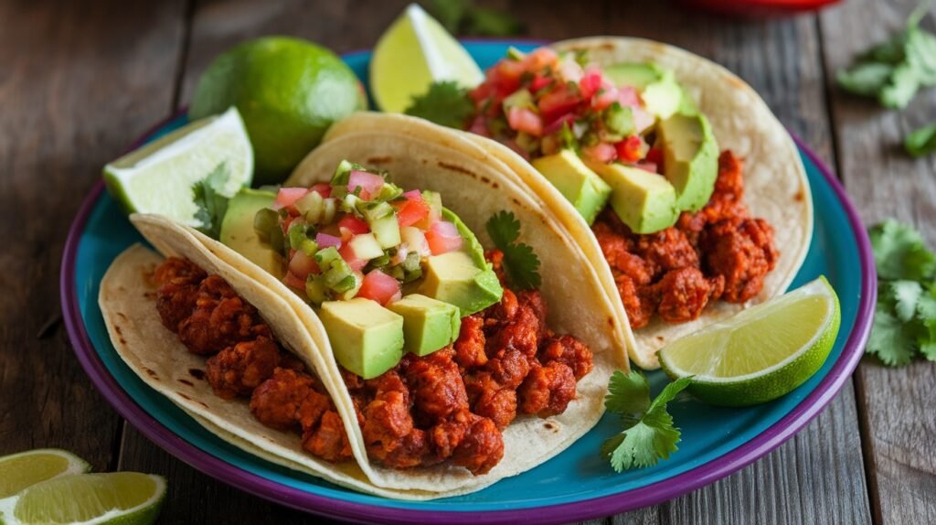 Cilantro Lime Chorizo Tacos