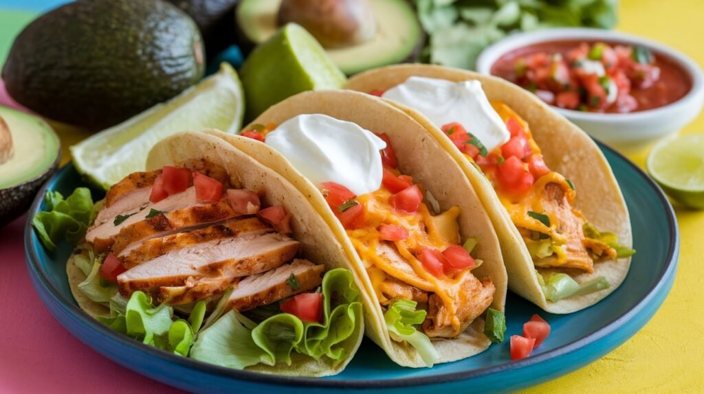 Maple Dijon Chicken Tacos