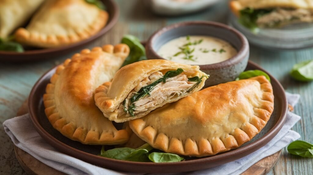 Chicken Caesar Empanadas