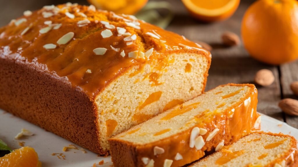 Almond Orange Loaf Cake