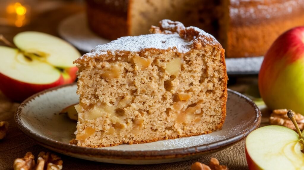 Oatmeal Apple Cake