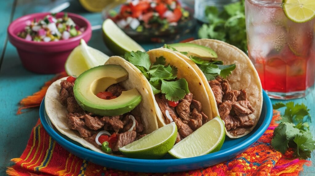 Honey Jalapeño Beef Tacos
