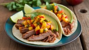 Mango Habanero Pork Tacos