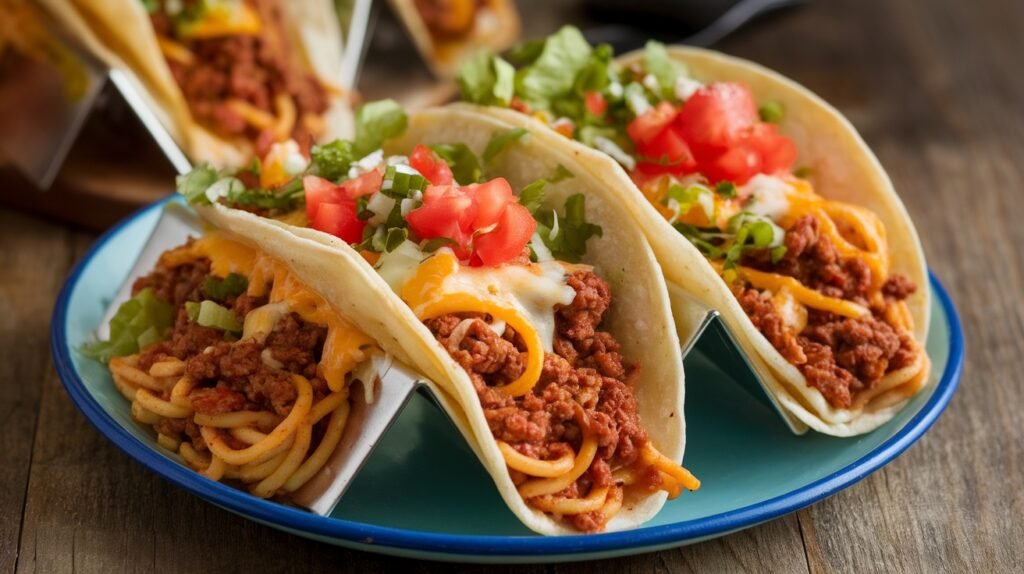 Spaghetti Tacos