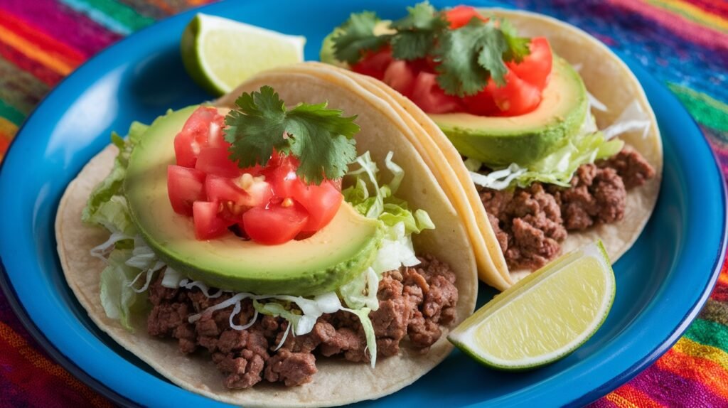 Lemon Zest Beef Tacos