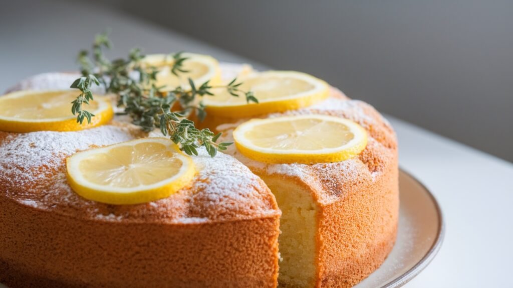 Lemon Thyme Cake