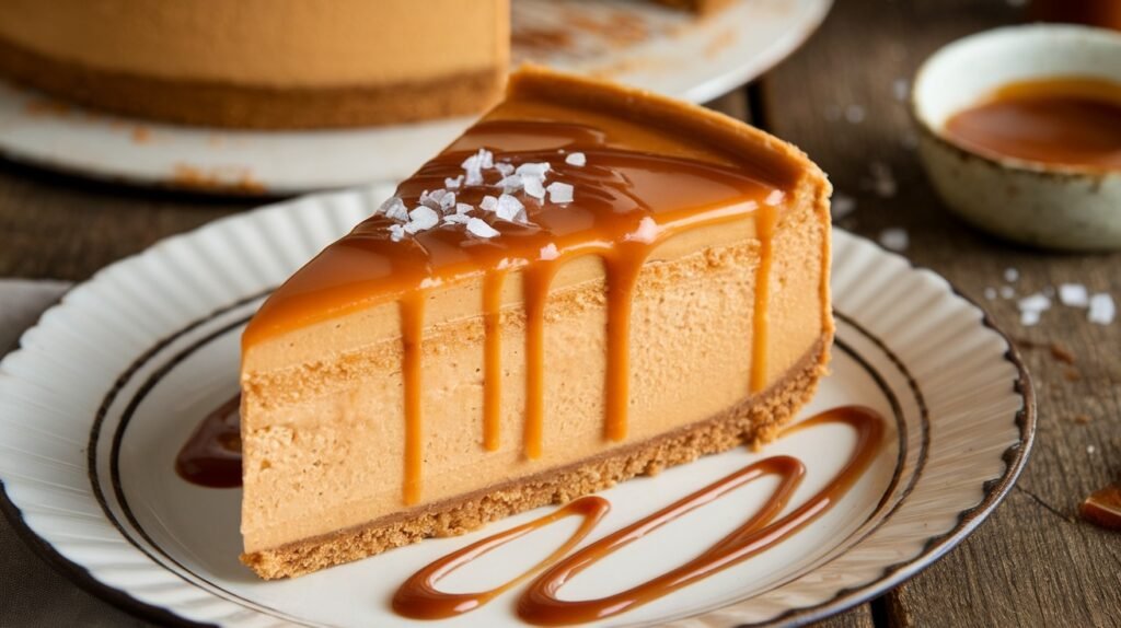 Salted Caramel Cheesecake