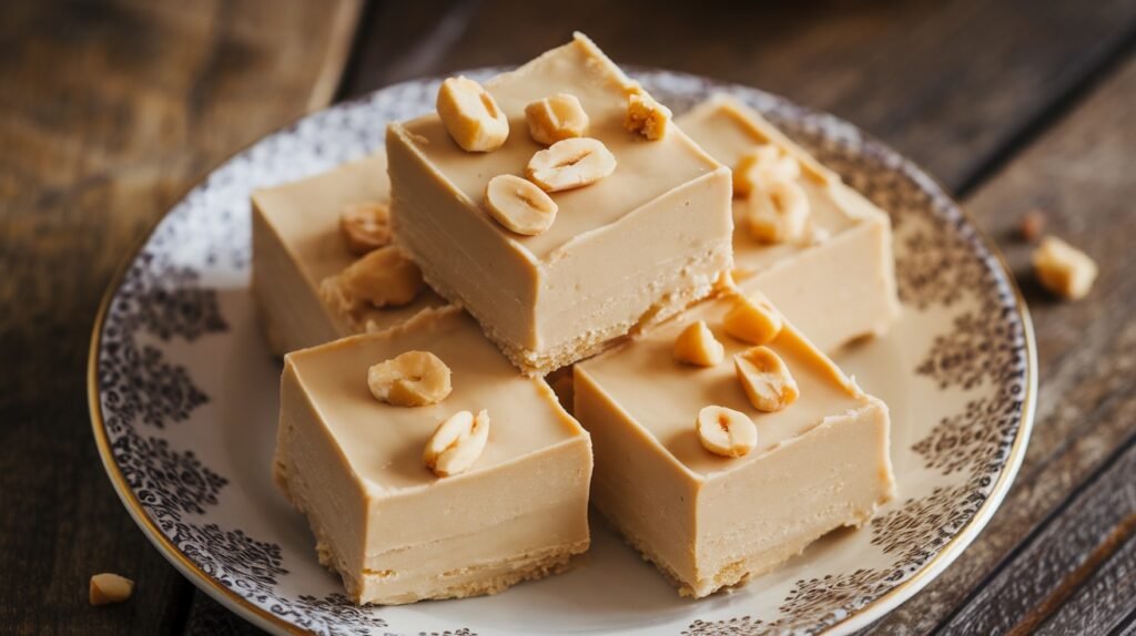 White Chocolate Peanut Butter Fudge