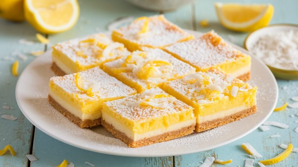 Lemon Coconut Bars