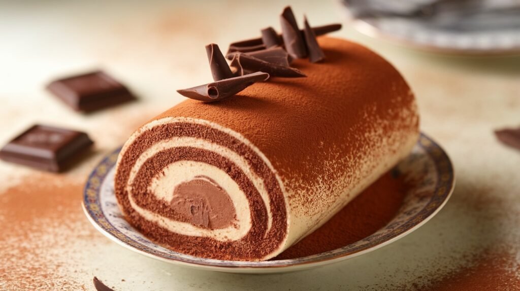 Chocolate Cream Roll