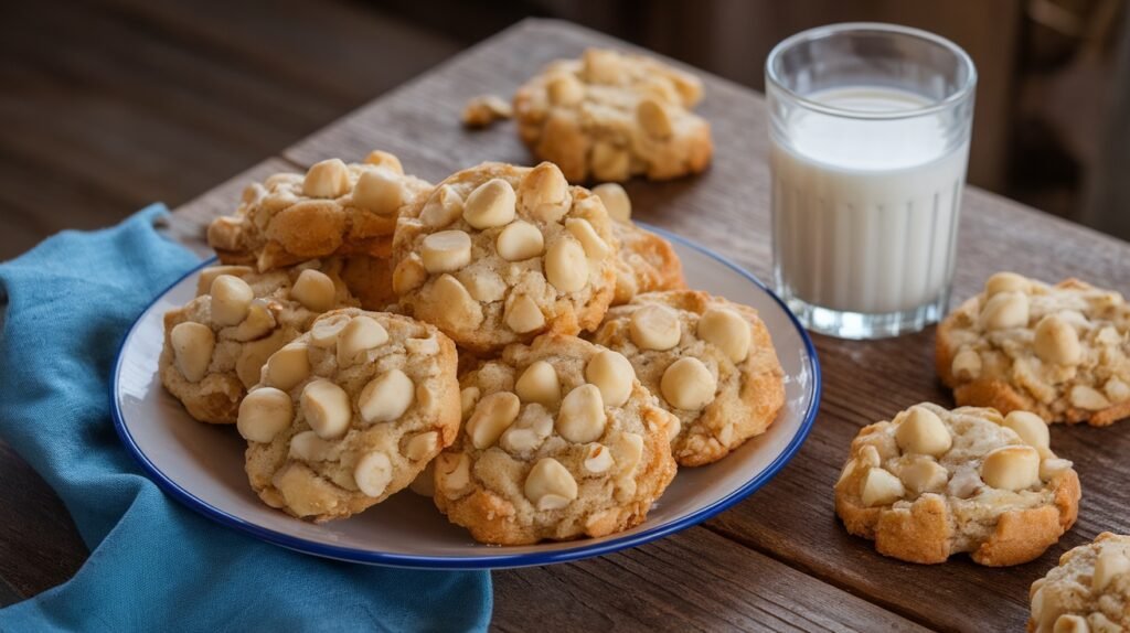White Chocolate Macadamia Nut Cookies