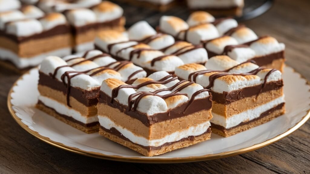 Peanut Butter S’mores Bars