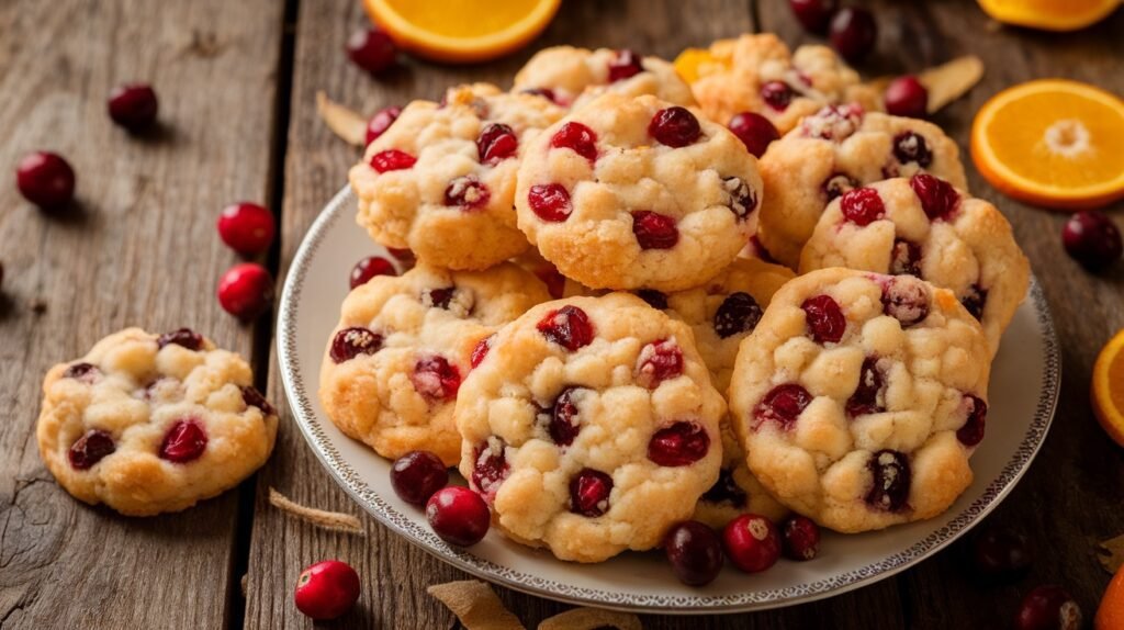 Cranberry Orange Shortbread