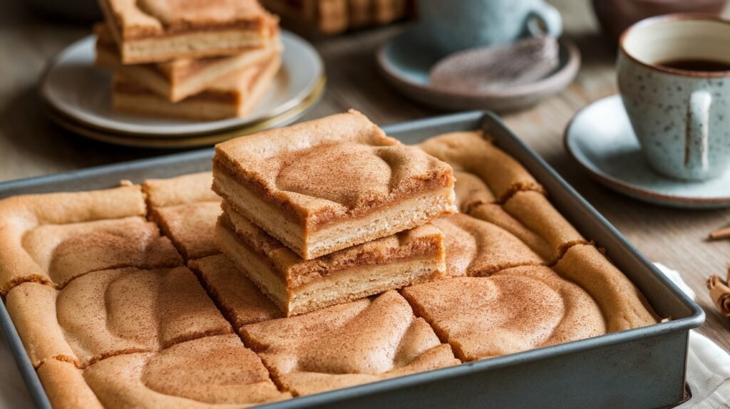 Cinnamon Sugar Cookie Bars
