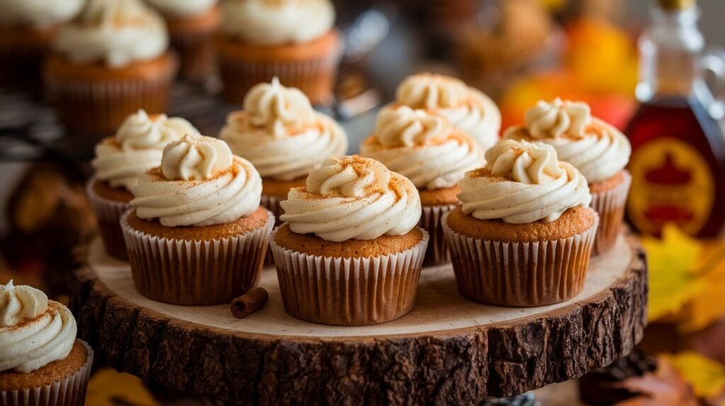 Maple Cinnamon Cupcakes