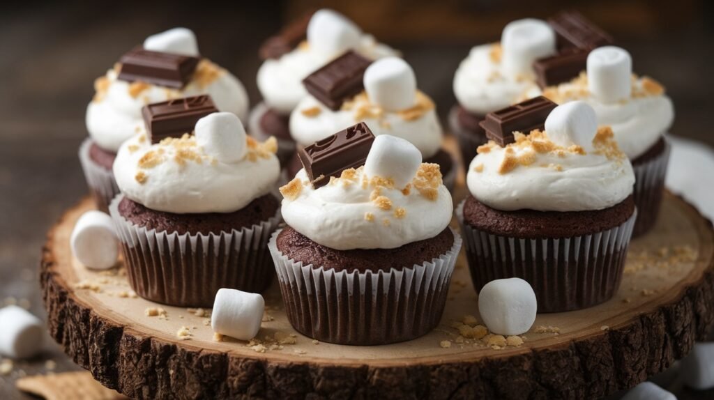 S’mores Cupcakes