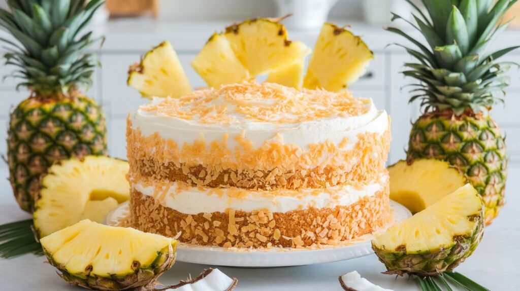Coconut Pineapple Cake
