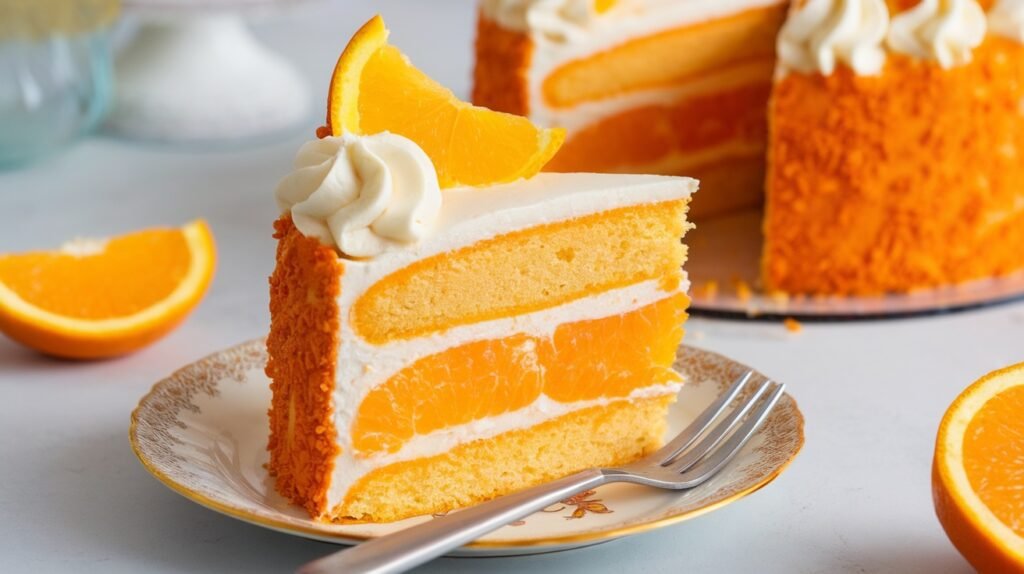 Orange Dreamsicle Cake