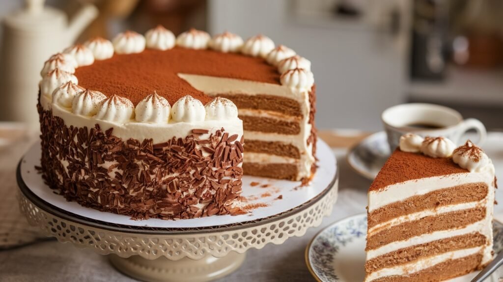 Coffee and Cream Cake
