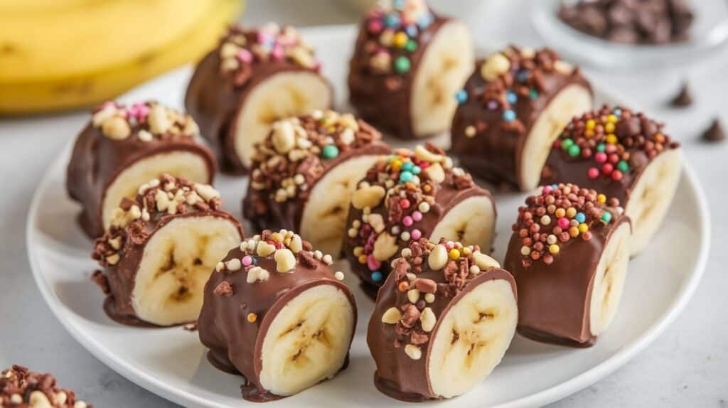 Frozen Banana Bites