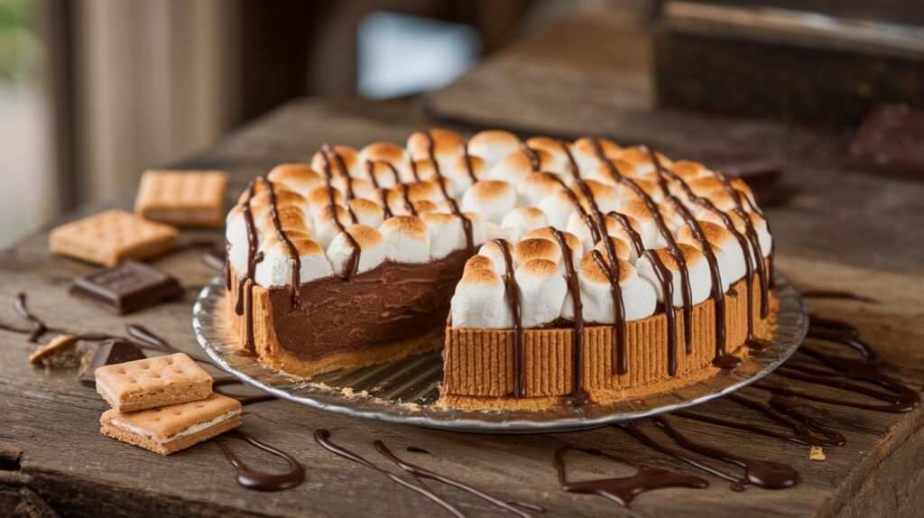 Frozen S’mores Pie
