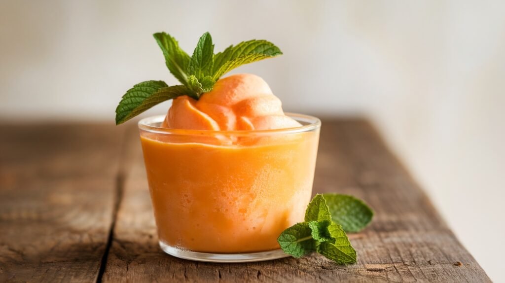 Creamy Orange Sherbet Cups